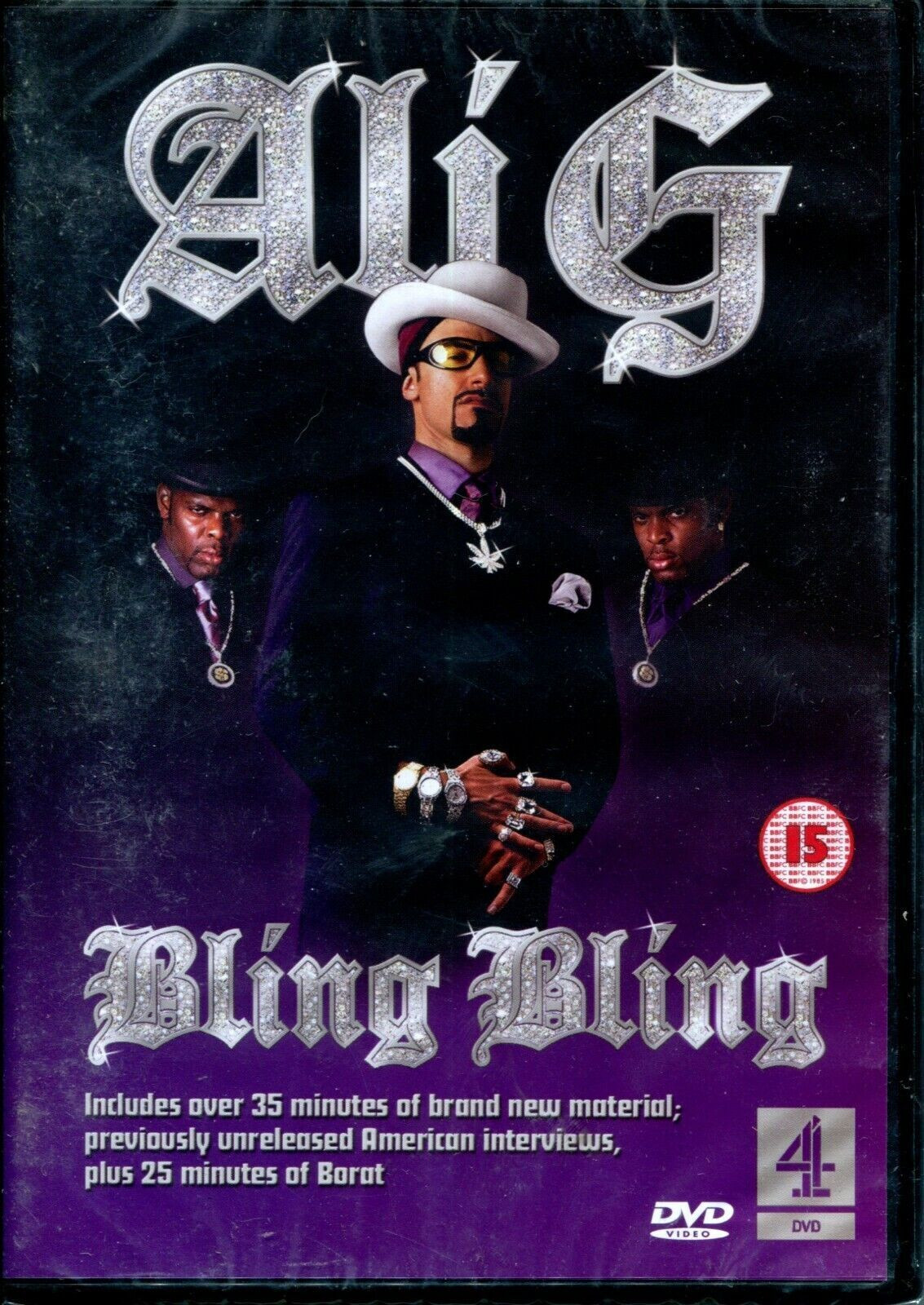Ali G Bling Bling (canale 4) - DVD Region 2 AliG 35 minuti di nuovo materiale