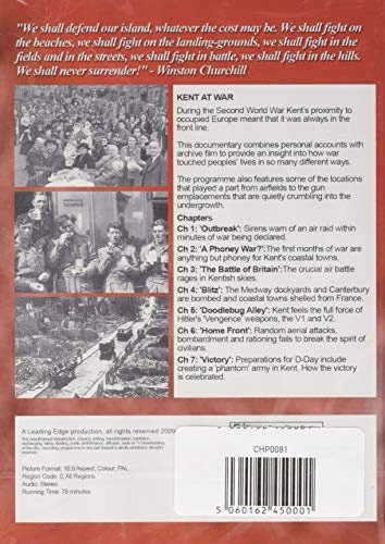 Kent at War [Region 2] - DVD - New