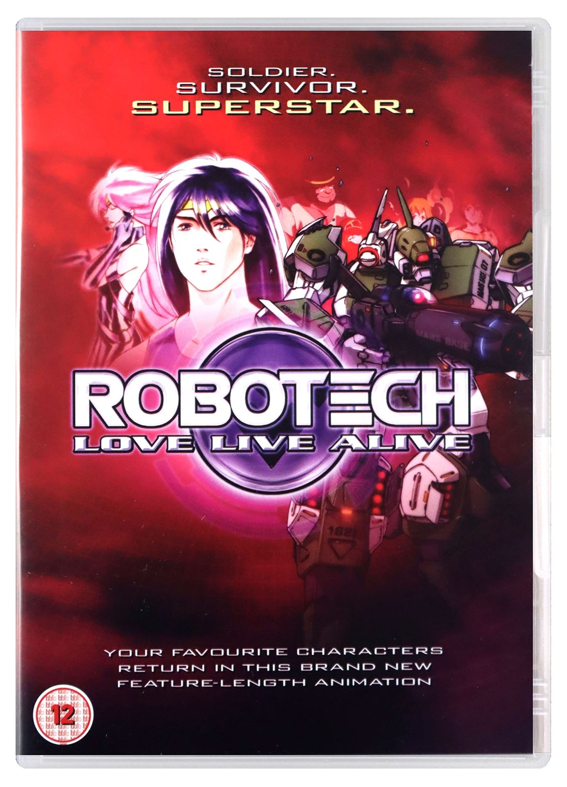 Robotech: Love Live Alive DVD NUOVO