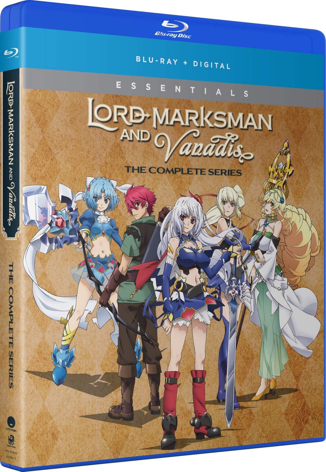 Lord Marksman and Vanadis: The Complete Series (Blu-ray) Caitlin Glass