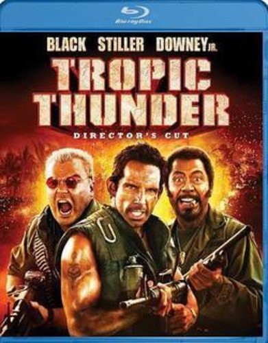 Tropic Thunder (Blu-ray) Ben Stiller Jack Black Robert Downey Jr. Nick Nolte