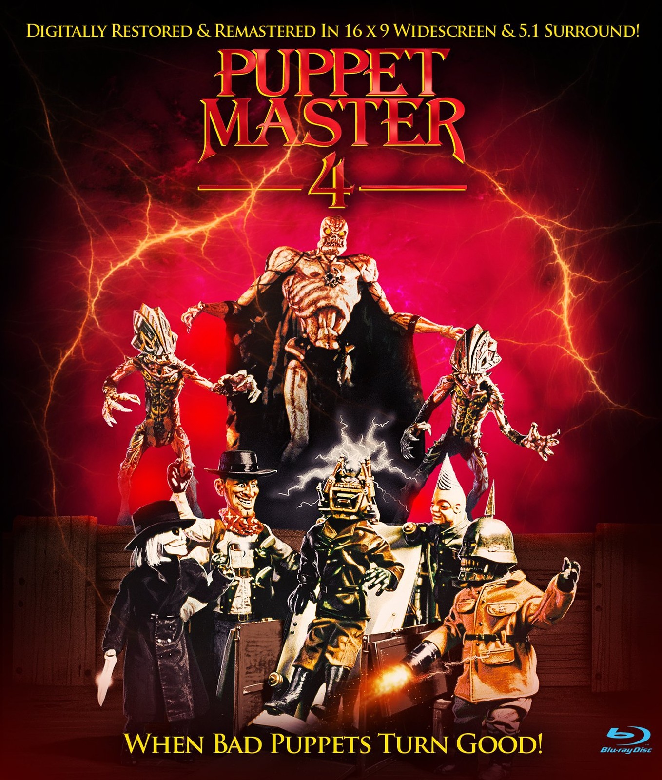 Puppet Master 4 (Blu-ray) Gordon Currie Chandra West Ash Adams Teresa Hill