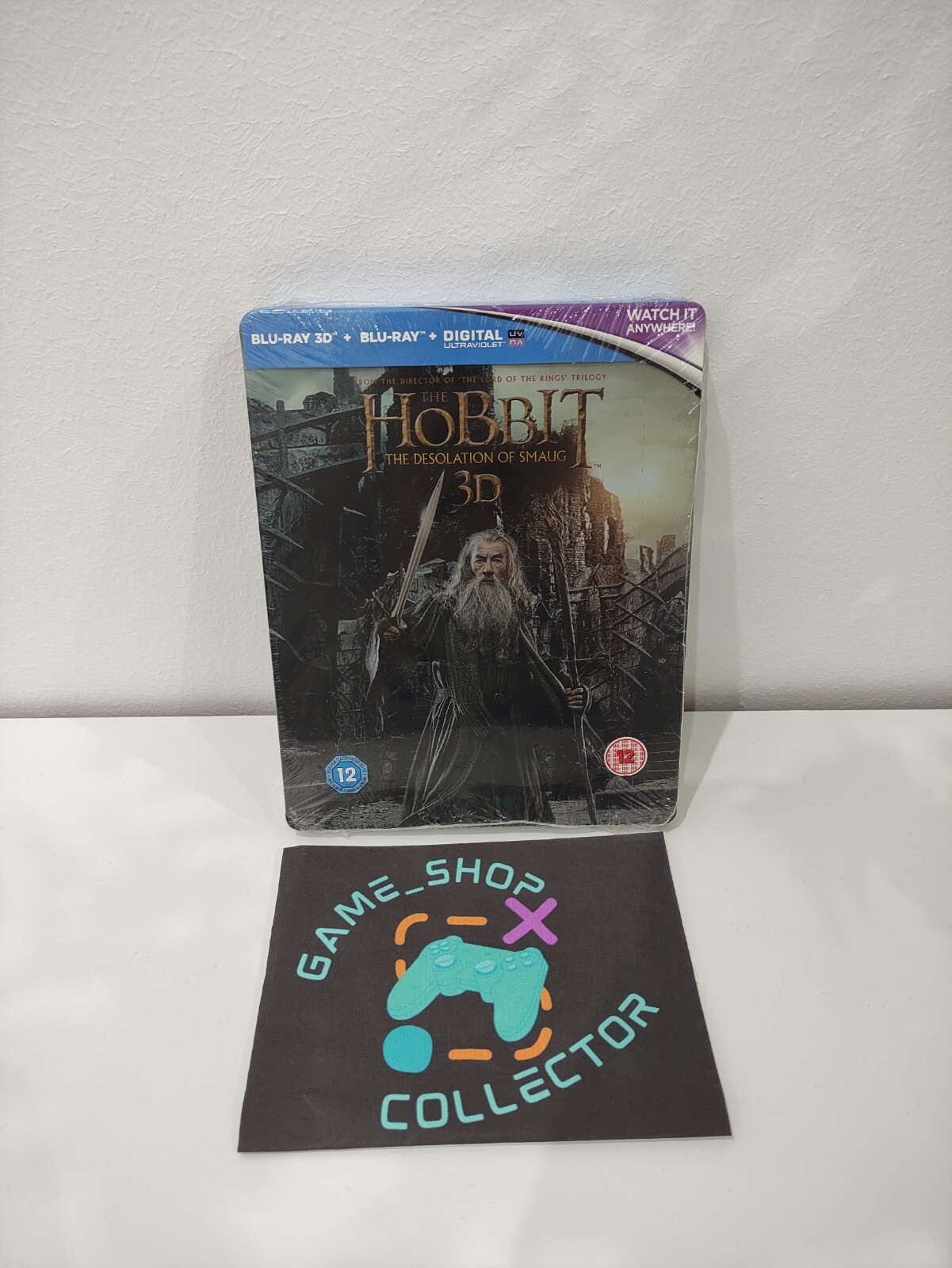 THE HOBBIT the Desolation Of Smaug Steelbook Blu Ray Audio ITA-sigillato/Blister