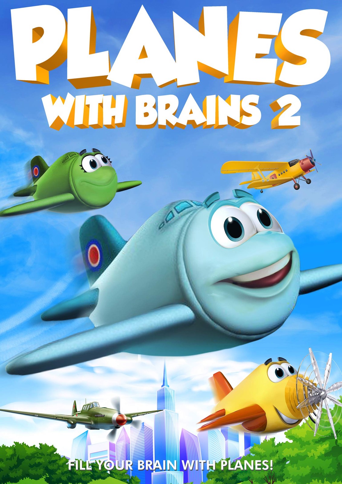Planes With Brains 2 (DVD) Kj Schrock Sarah Taylor