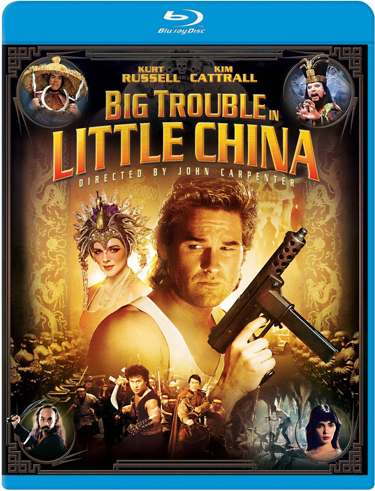 Big Trouble in Little China (Blu-ray) Kurt Russell Kim Cattrall Dennis Dun