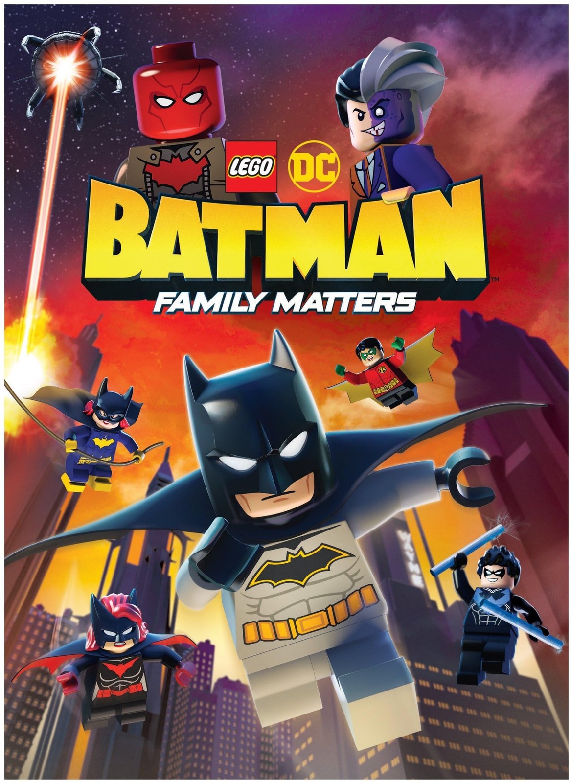 LEGO DC: Batman: Family Matters DVD (No Premium) (DVD) Troy Baker Will Friedle