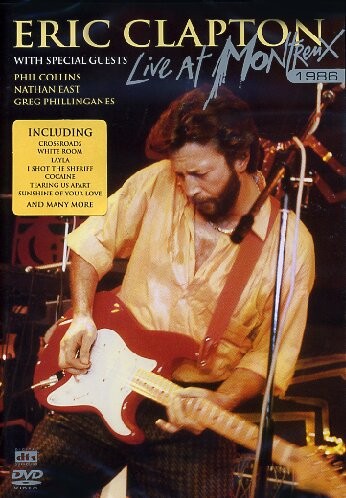 Eric Clapton - Live At Montreux 1986 DVD EAGLE VISION