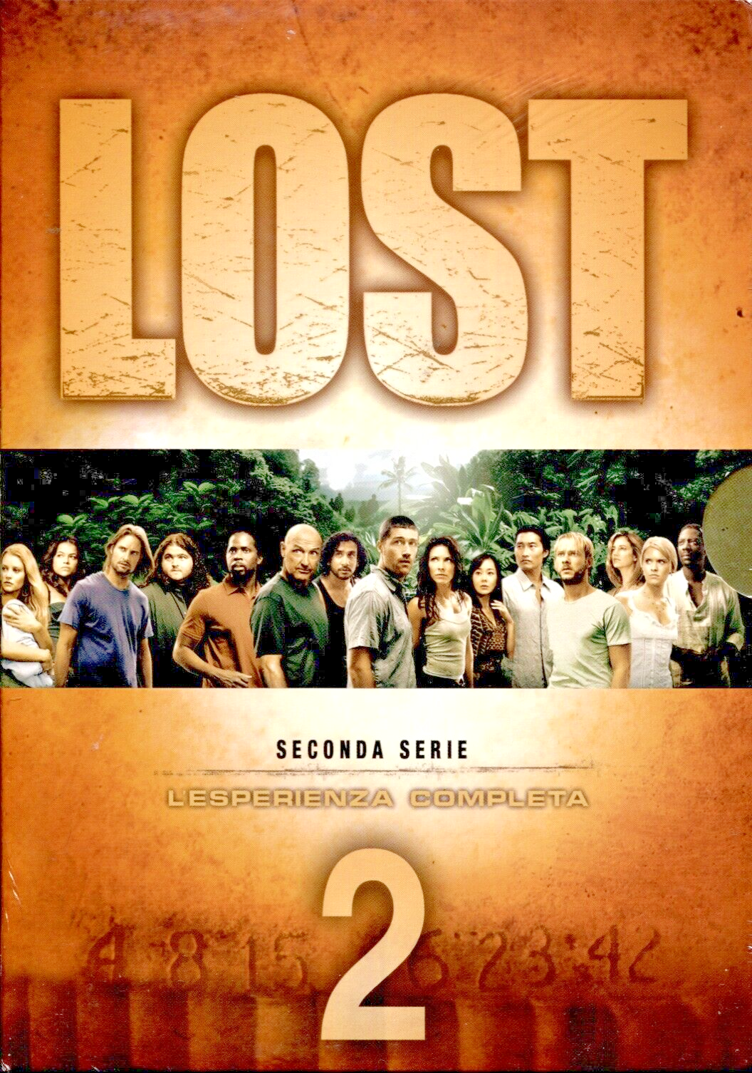 LOST - STAGIONE 2- BOX 8 DVD LA PRIMA STAGIONE COMPLETA , NUOVO E SIGILLATO