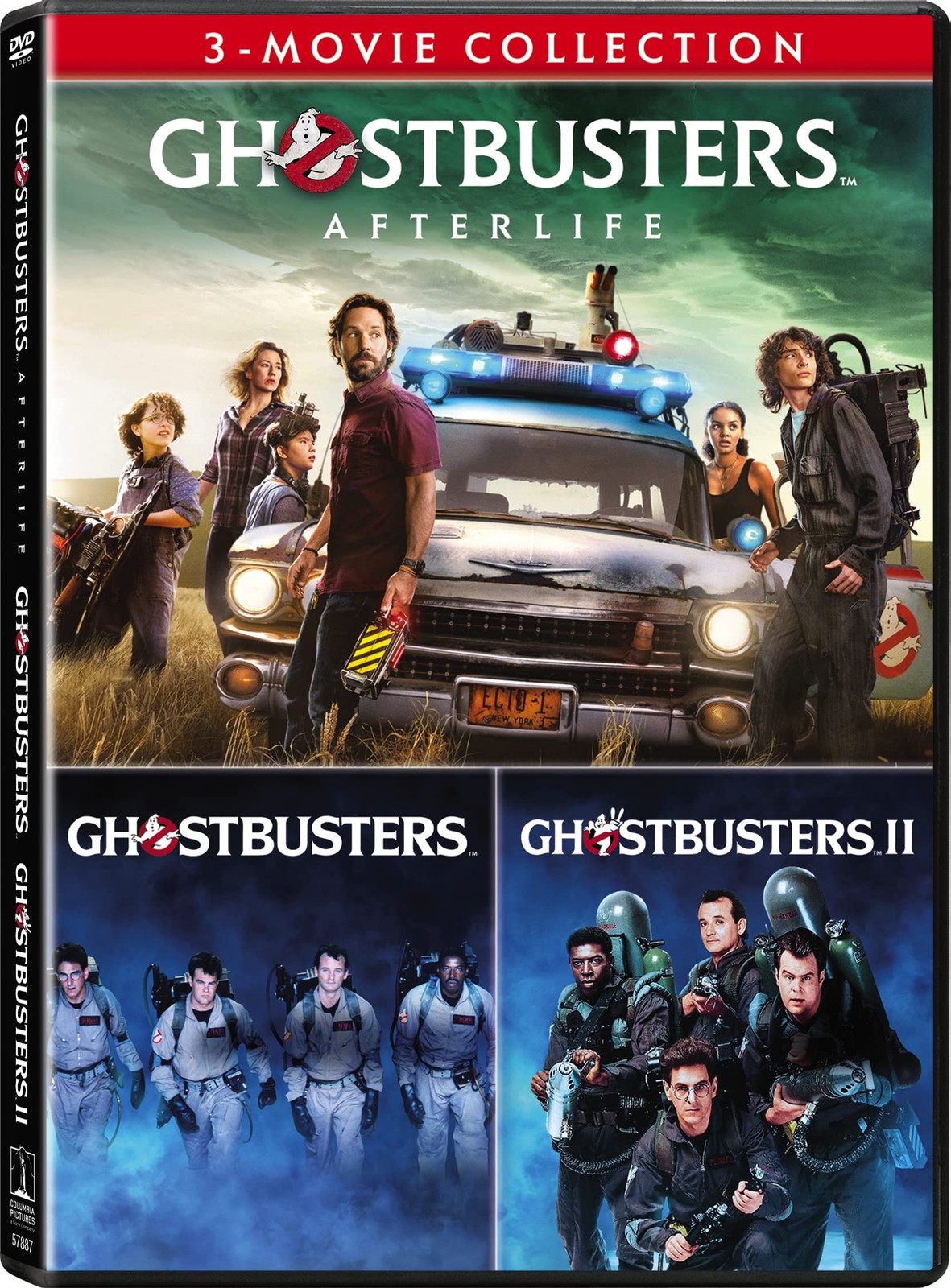 Ghostbusters (1984) / Ghostbusters II / Ghostbusters: Afterlife (DVD)