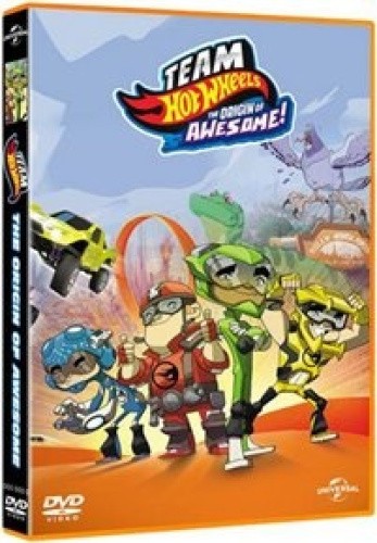 Team Hot Wheels: The Origin of Awesome (Includes Sticker Sheet) [DVD] [2013]