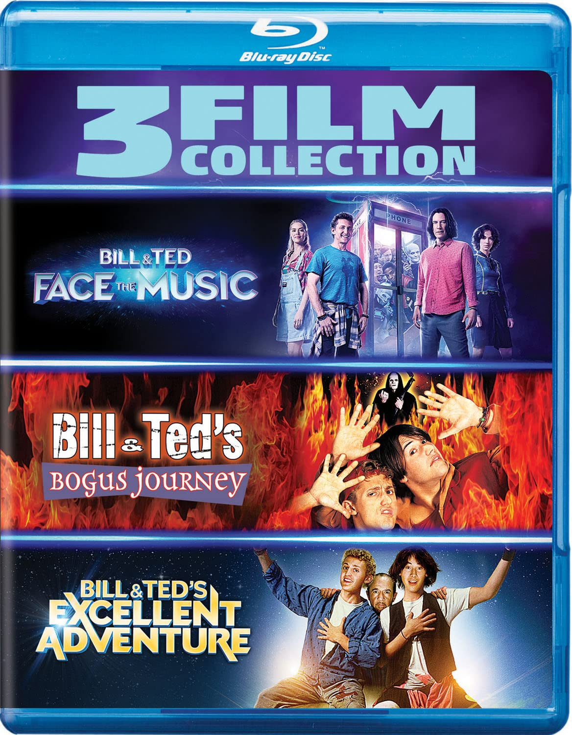 Bill & Ted Face the Music/Bill&Ted Bogus Journey/Bill&Ted Excellent Ad (Blu-ray)
