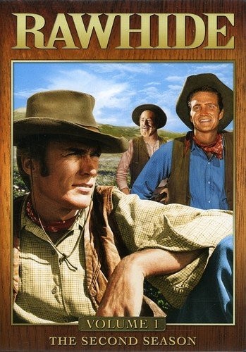Rawhide: Season 2, Vol. 1 (DVD) Eric Fleming Clint Eastwood