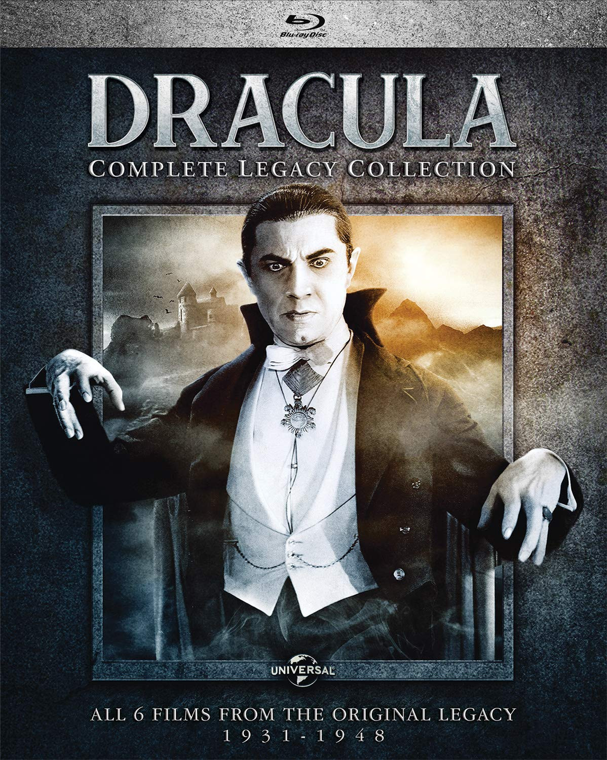 Dracula: Complete Legacy Collection (Blu-ray) Bela Lugosi Otto Kruger Lon Chaney
