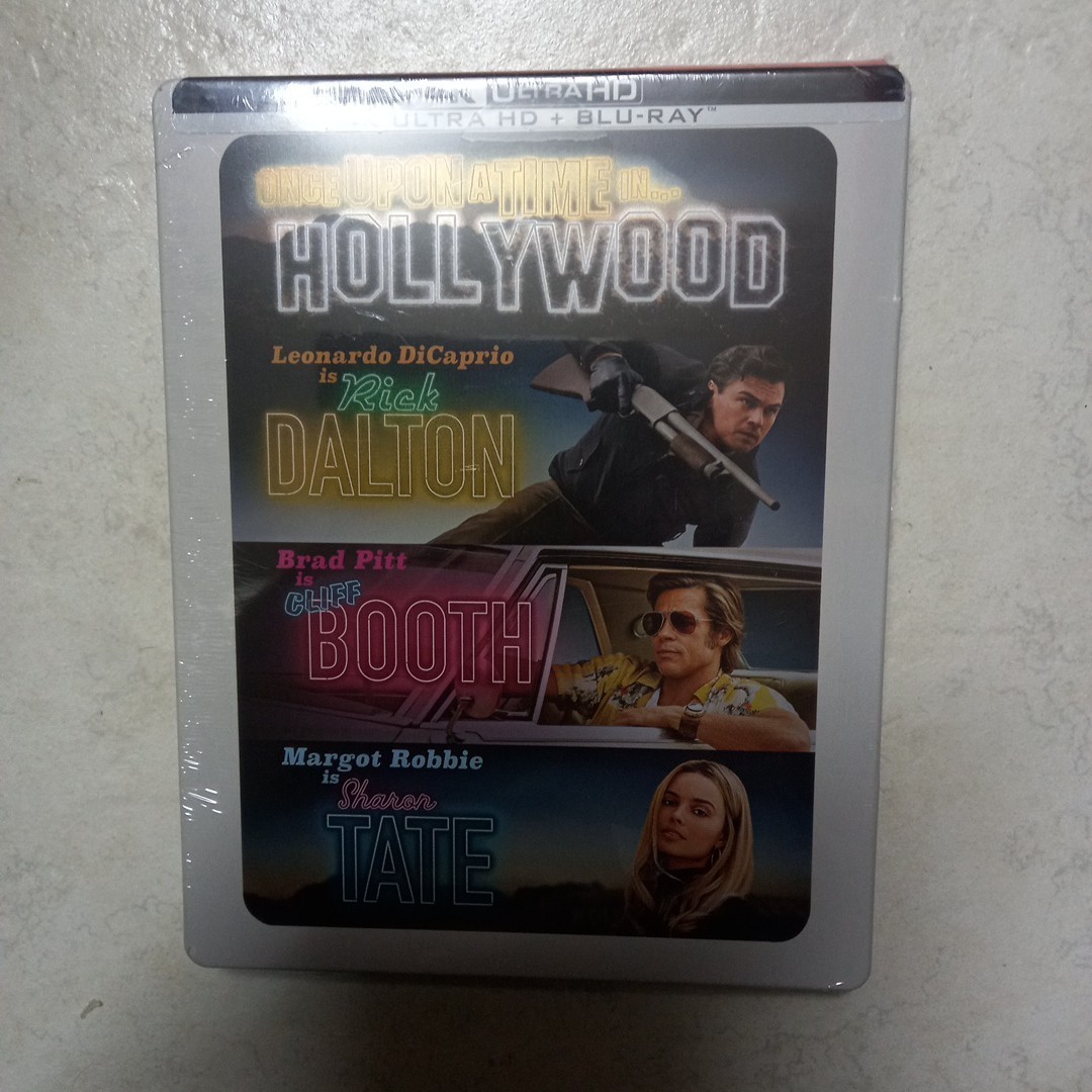 C'ERA UNA VOLTA A... HOLLYWOOD (4K - STEELBOOK) - NUOVA E SIGILLATA!