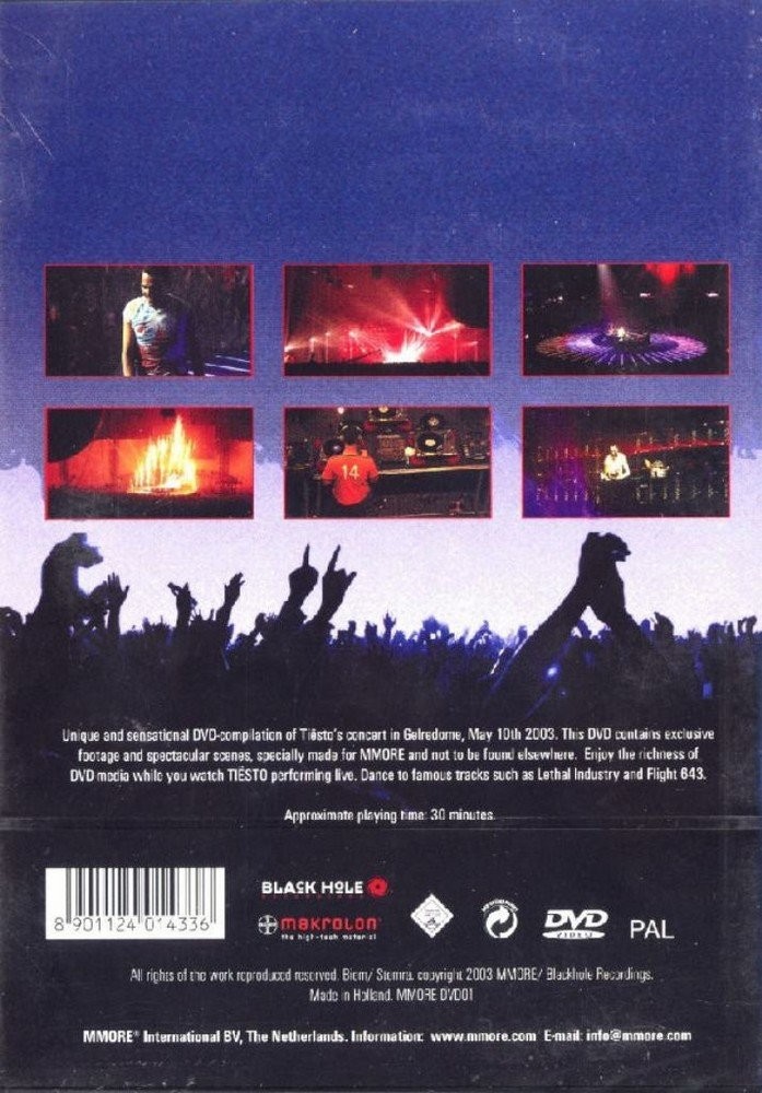 Tiesto In Concert - Take Two [Region 2] DVD NUOVO