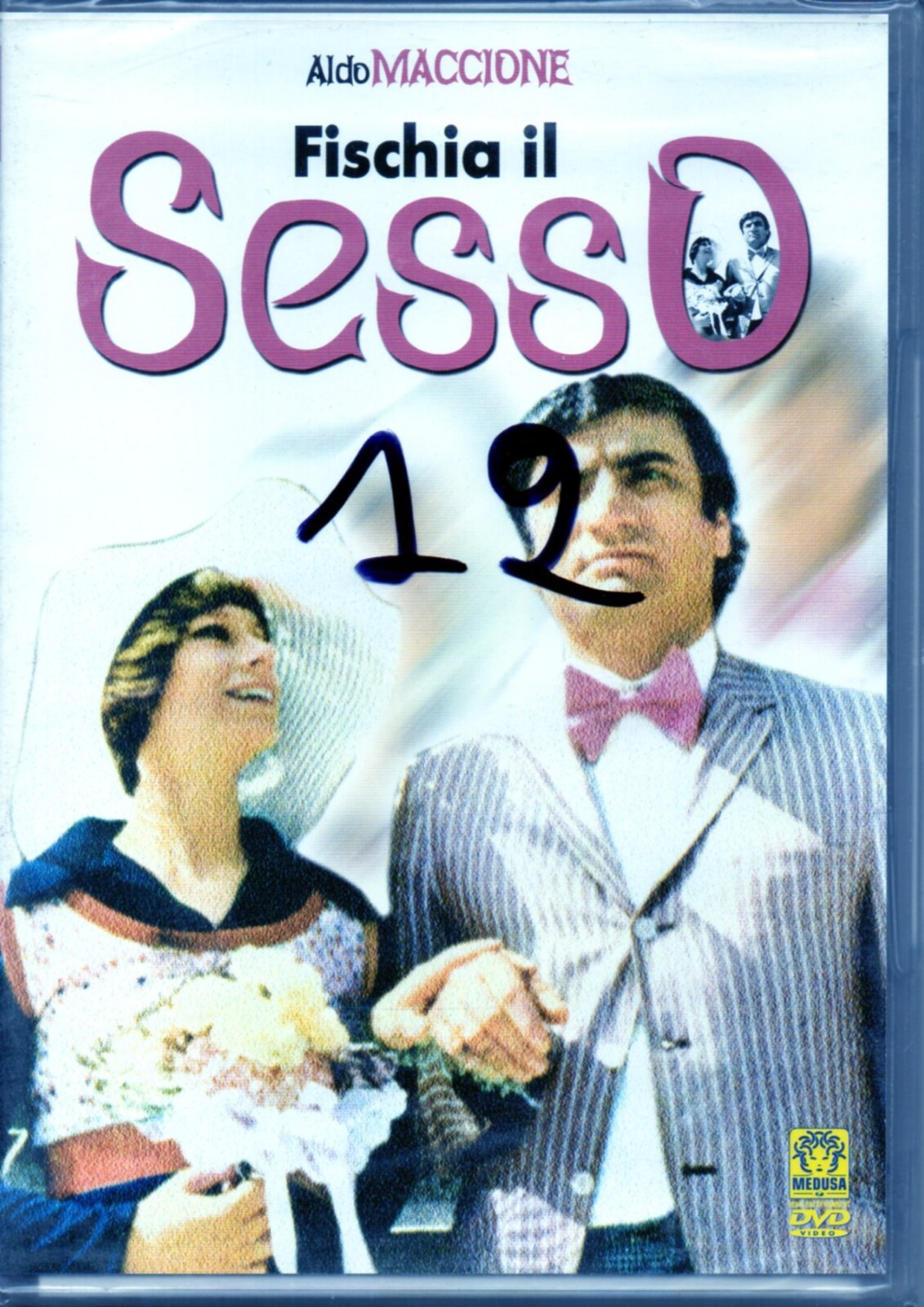 FISCHIA IL SESSO ALDO MACCIONE RITA TUSHINGHAM DI GIAN LUIGI POLIDORO DVD SEALED