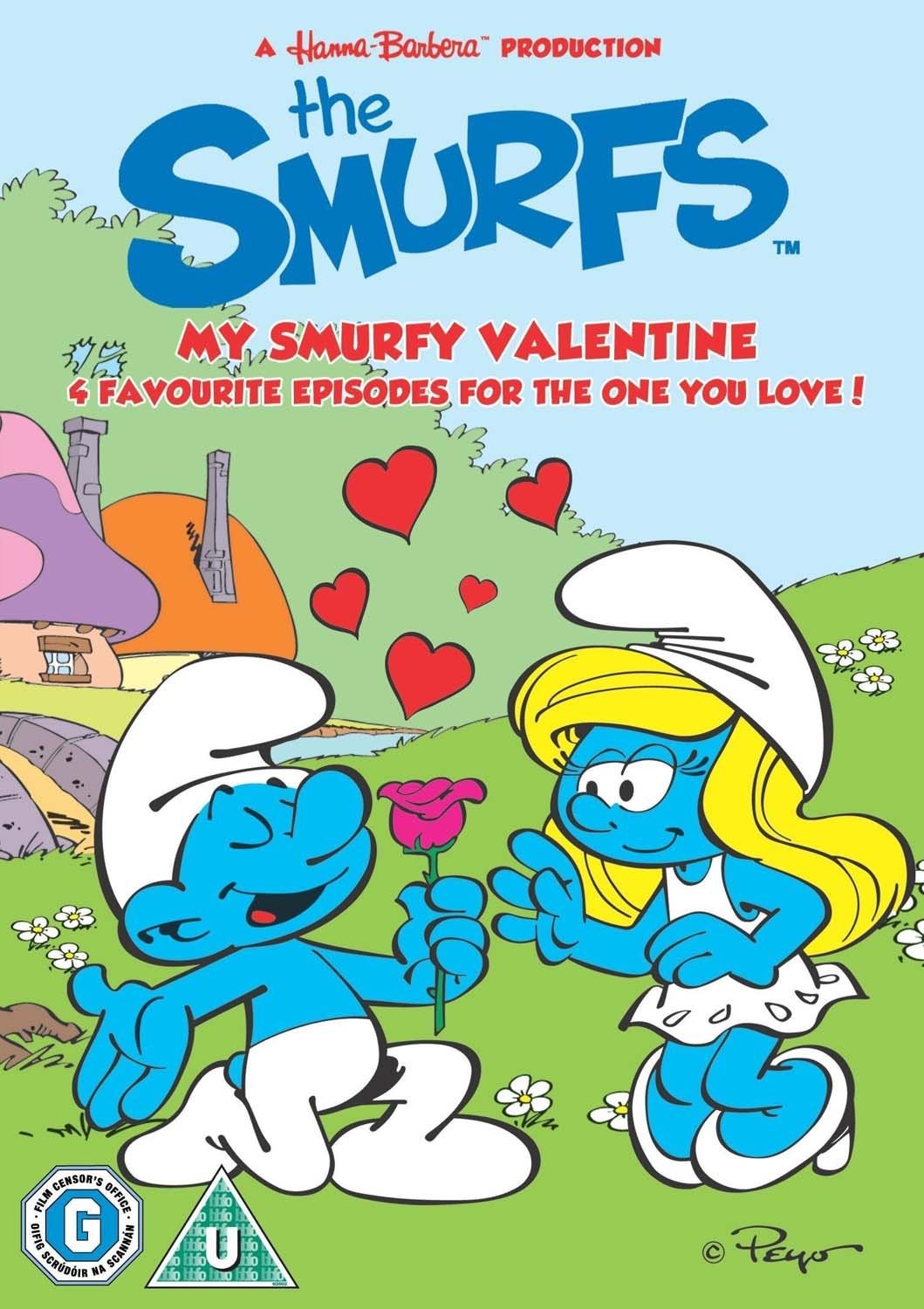 The Smurfs - My Smurfy Valentine - 4 Valentines Favourites For The One You (DVD)