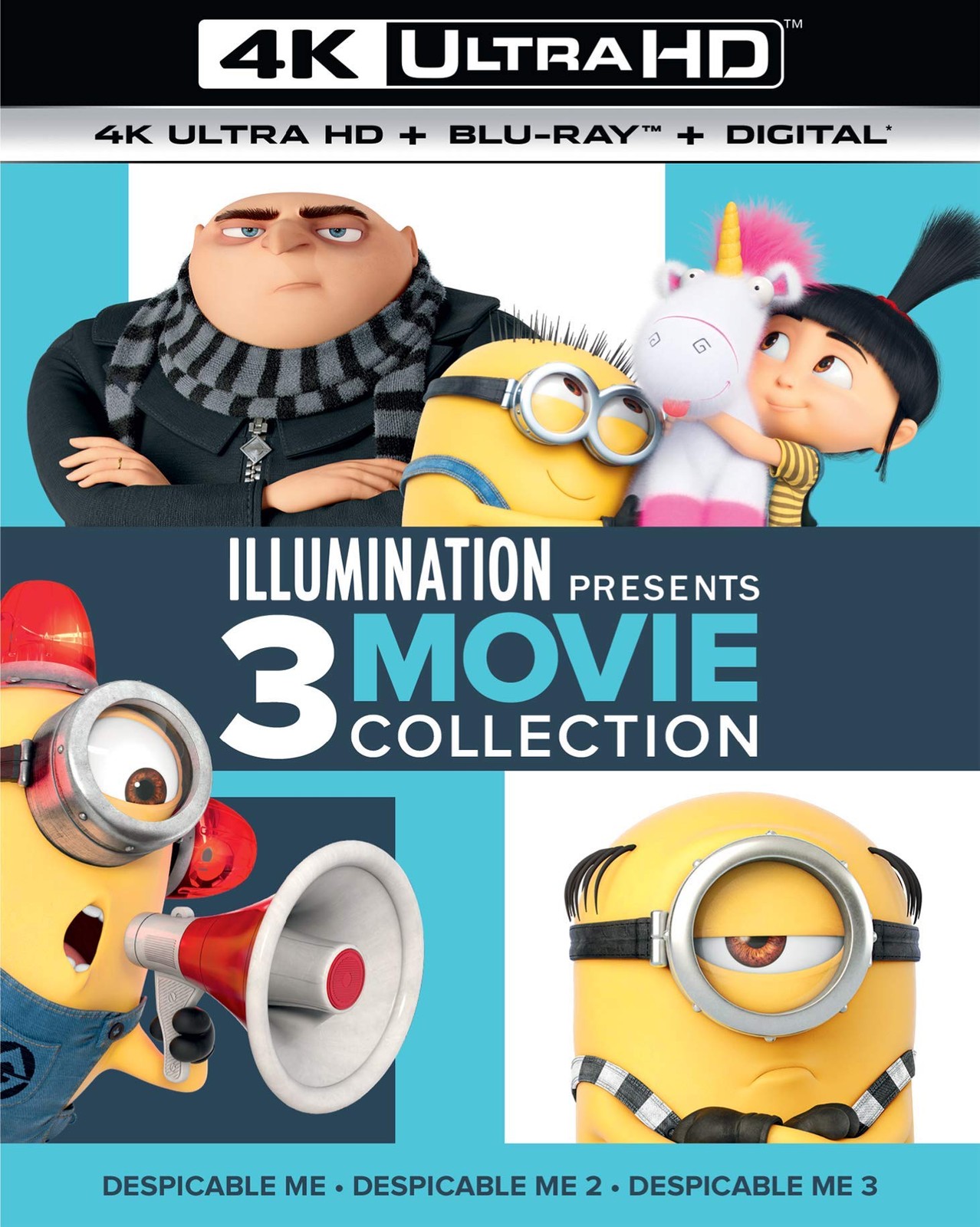 Illumination Presents: 3-Movie Collection (Despicable Me / Despicable  (Blu-ray)