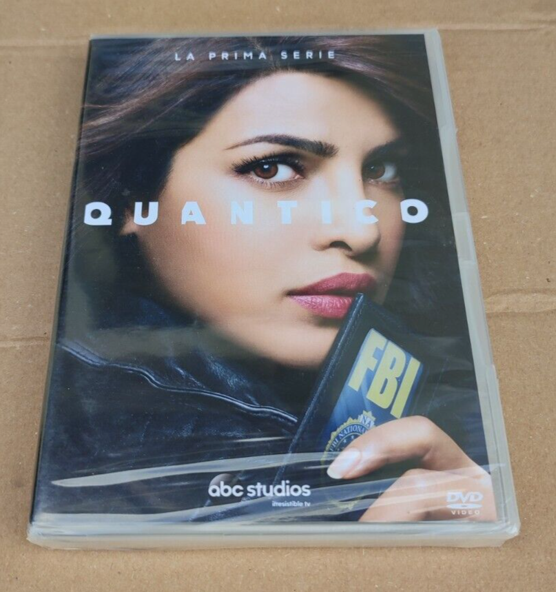 QUANTICO COFANETTO  PRIMA STAGIONE COMPLETA 6 DISCHI DVD SERIE 1 NUOVO SIGILLATO