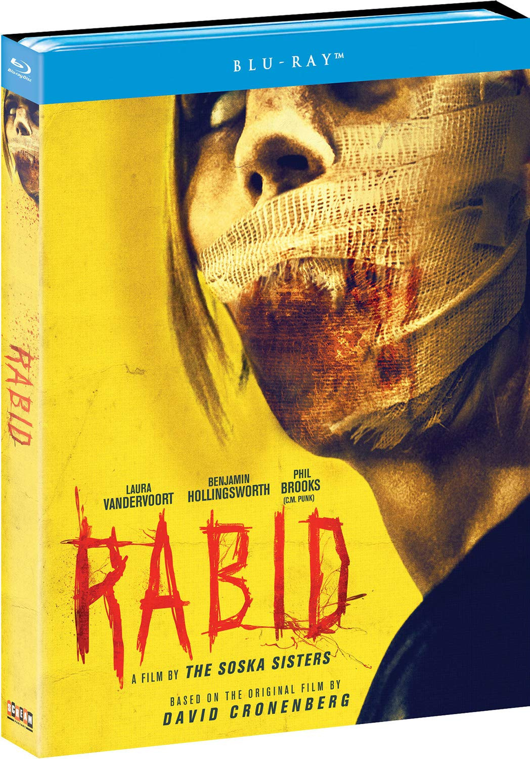 Rabid (2019) (Blu-ray) Laura Vandervoort Benjamin Hollingsworth Ted Atherton