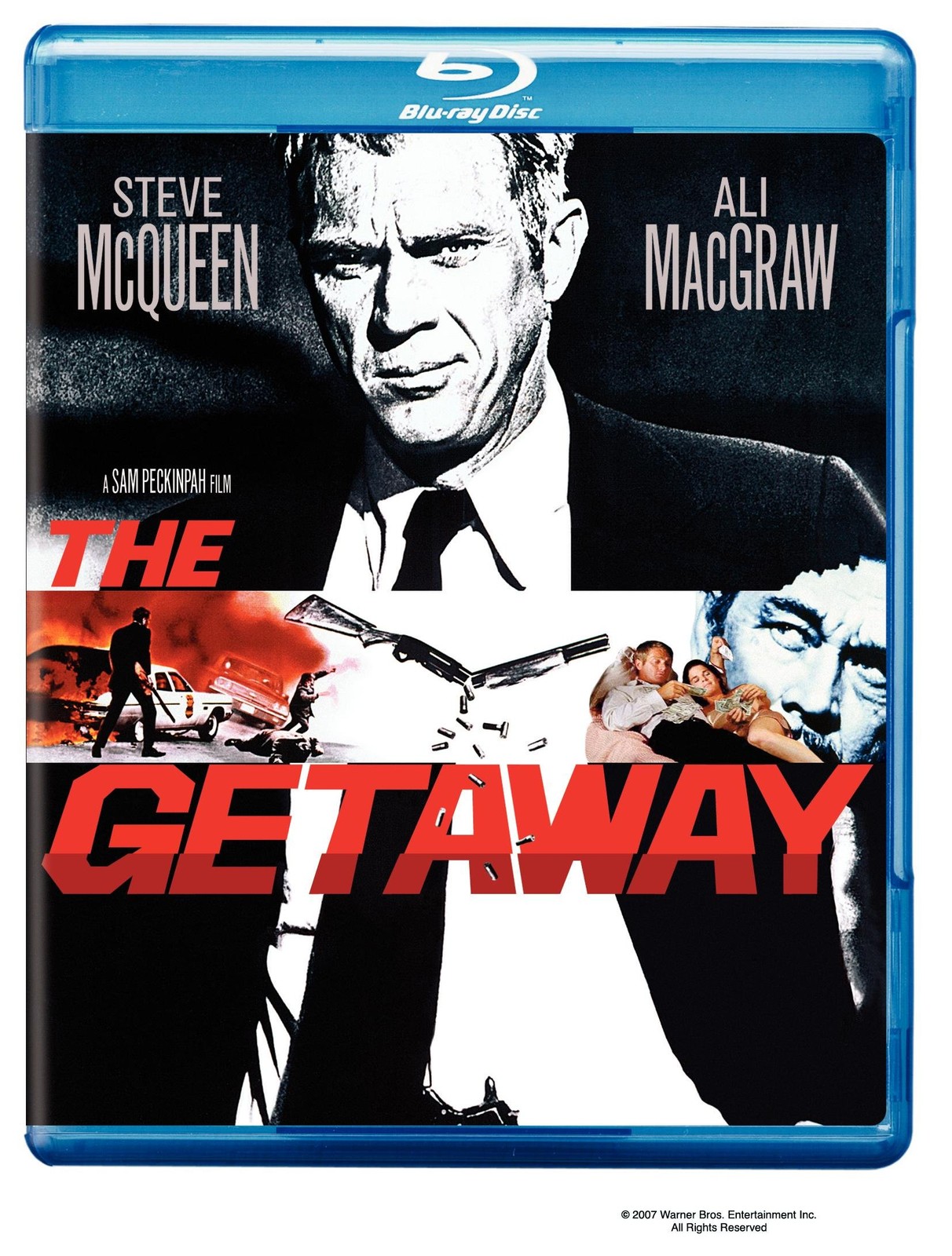 The Getaway (Blu-ray) Steve McQueen Ali MacGraw Ben Johnson Sally Struthers