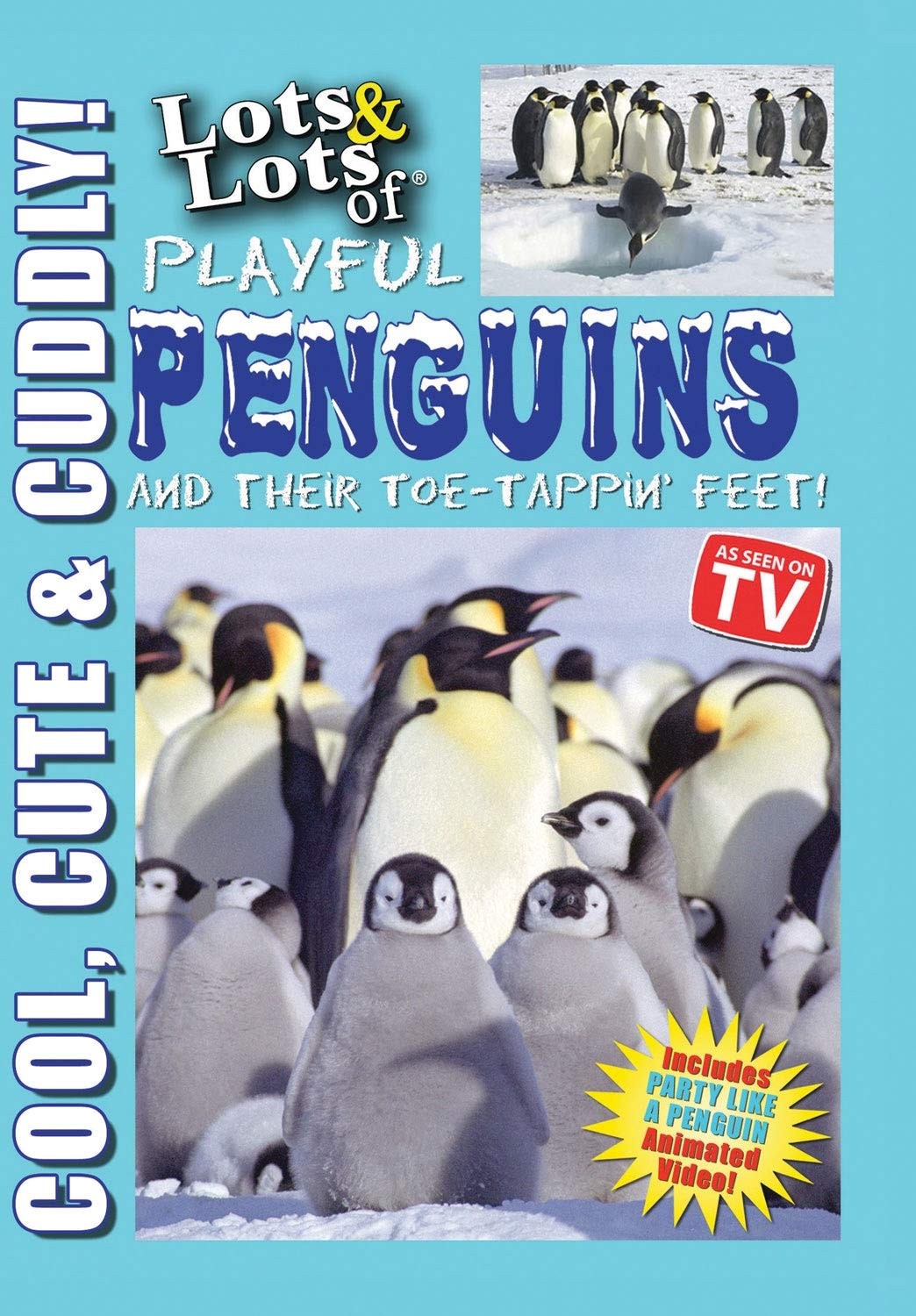 Lots & Lots of Playful Penguins aqnd Their Toe-Tappin Feet (DVD) Tom Edinger