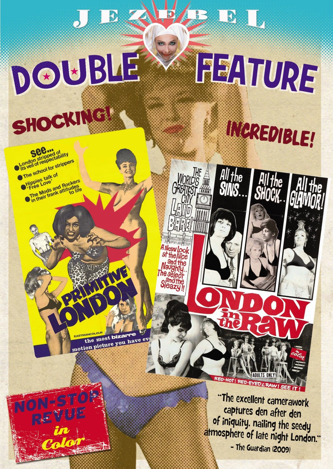 Primitive London + London In The Raw: Jezebel Double Feature (DVD) David Gell