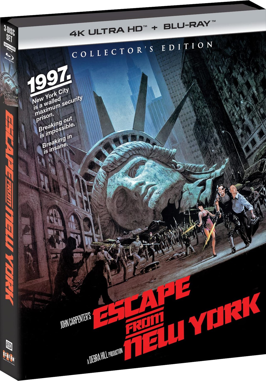 Escape From New York (Collector's Edition) (4K UHD Blu-ray) Kurt Russell