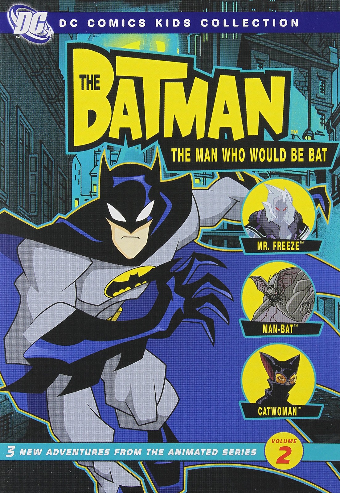 The Batman - Season 1, Vol. 2 - The Man Who Would Be Bat (DC Comics Kids C (DVD)