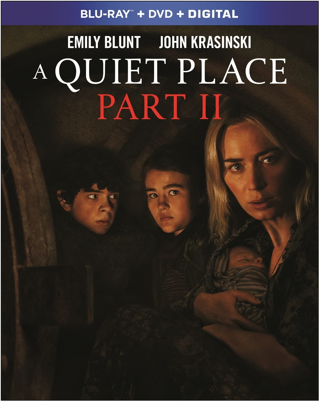 QUIET PLACE PART II (BLU-RAY/DVD/DIGITAL) (Blu-ray) Emily Blunt Cillian Murphy