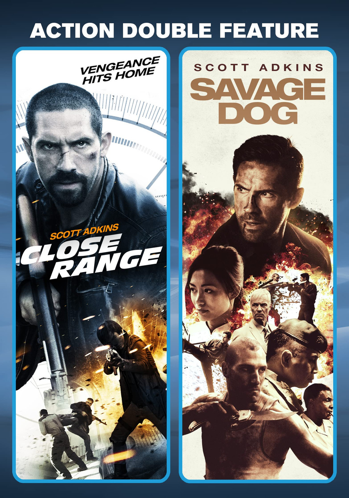 Close Range + Savage Dog (Scott Adkins Double Feature) (DVD) Scott Adkins
