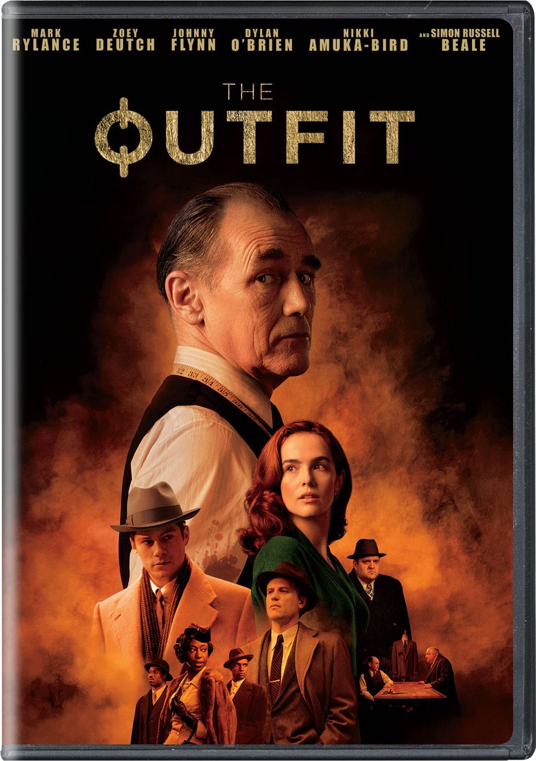 The Outfit 2022 (DVD) Mark Rylance Zoey Deutch Johnny Flynn Dylan O'Brien