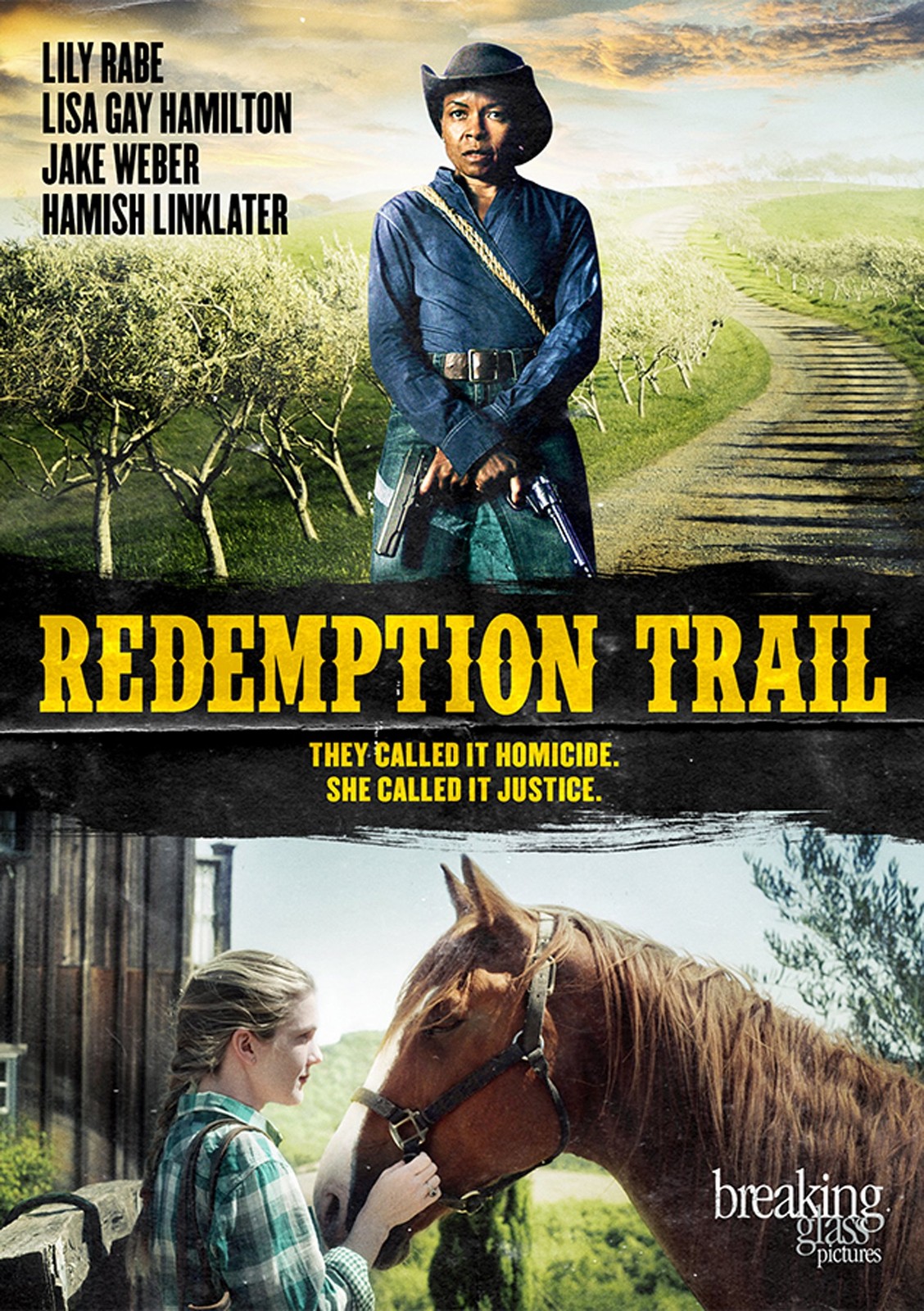 Redemption Trail (DVD) Lily Rabe LisaGay Hamilton Hamish Linklater Jake Weber