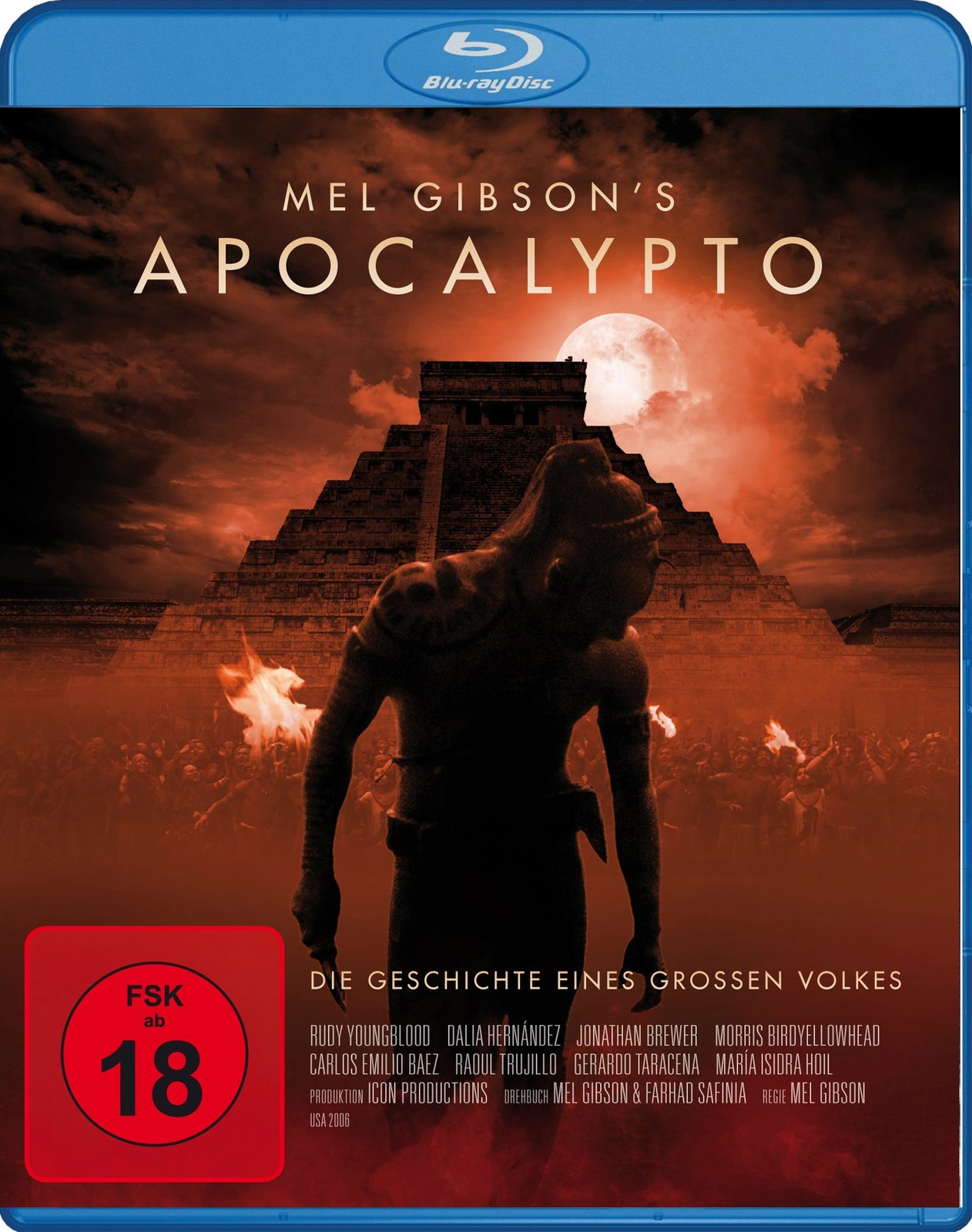 Apocalypto (Blu-ray) Rudy Youngblood Gerardo Taracena Mel Gibson