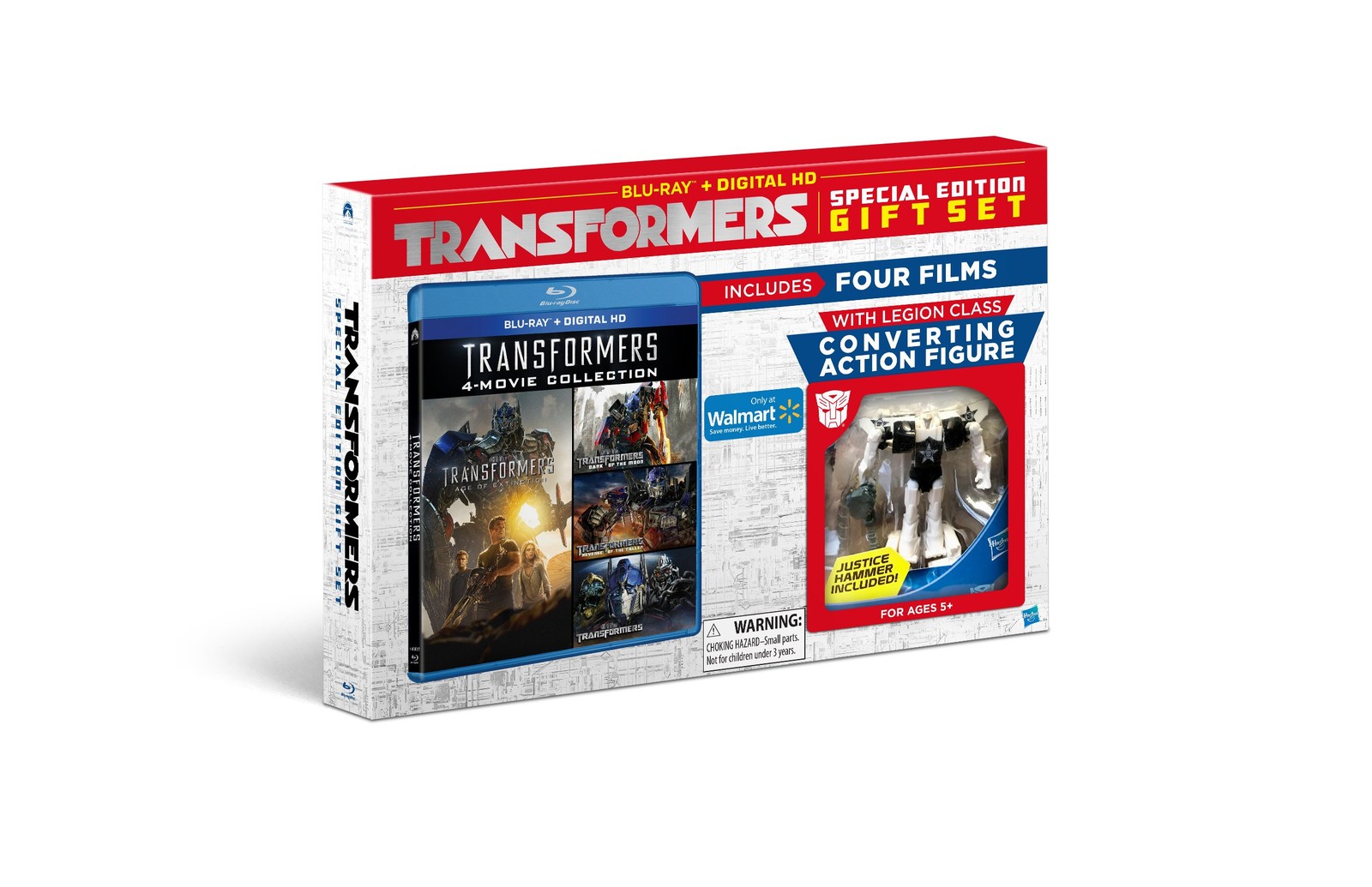 Transformers 4-Movie Collection Special Limited Edition Giftset (Blu-ray)