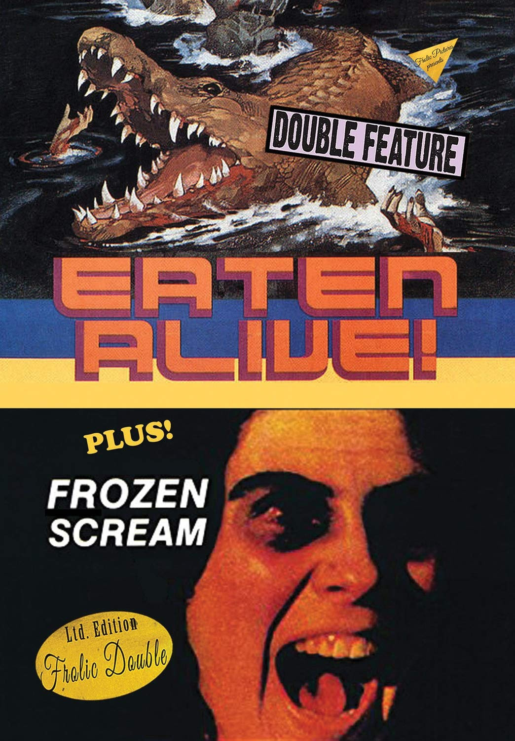 Eaten Alive / Frozen Scream (DVD) Neville Brand Tobe Hooper