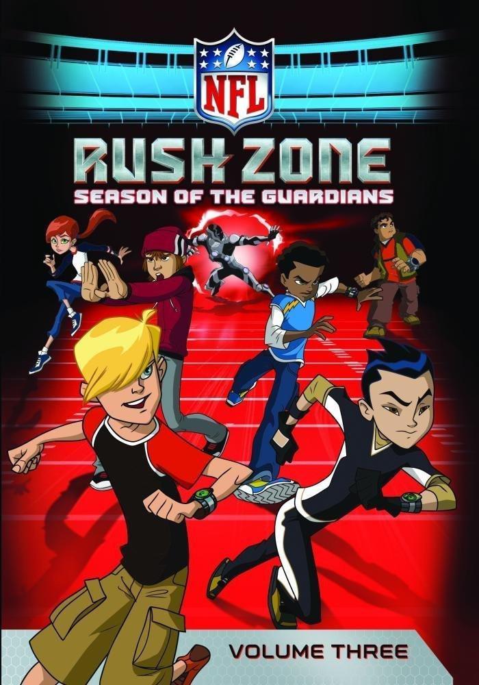 NFL Rush Zone: Seasons of the Guardian vol 3 (DVD) animated NFL players