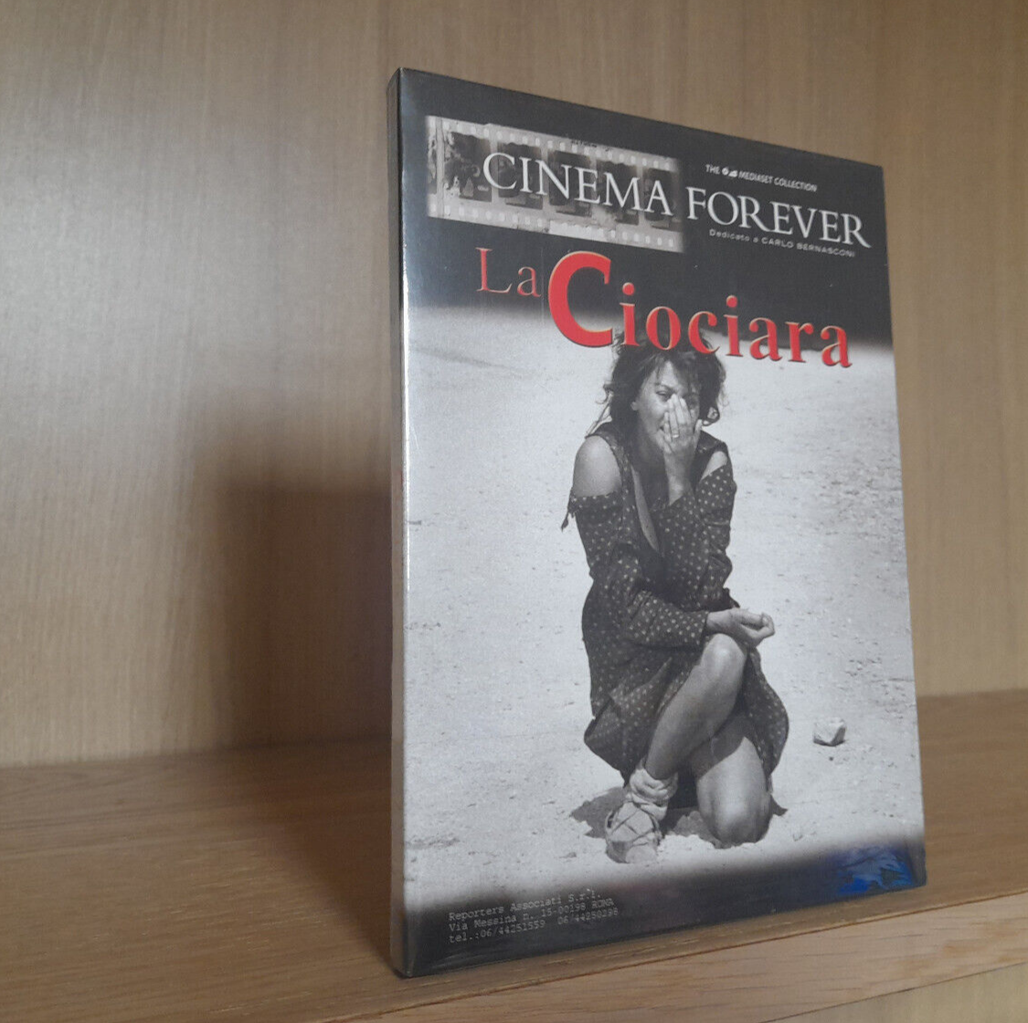 Vittorio De Sica _ LA CIOCIARA (1960) DVD Cinema Forever _Digipack _ SIGILLATO