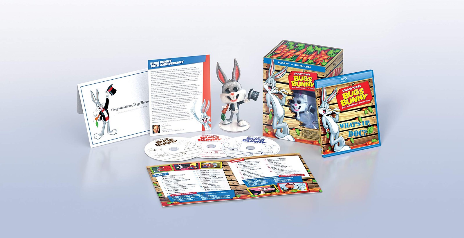 Bugs Bunny 80th Anniversary Collection (Blu-ray) Various
