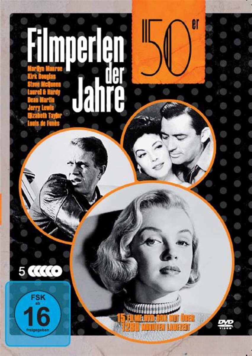 Filmperlen der 50er Jahre (DVD) Marilyn Monroe Steve McQueen Hal Walker