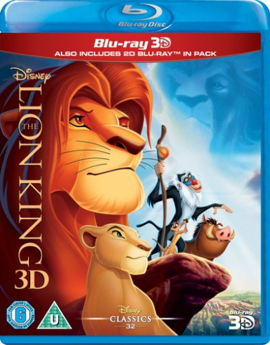 The Lion King (Blu-ray 3D) [Region Free] [Blu-ray] - DVD - New