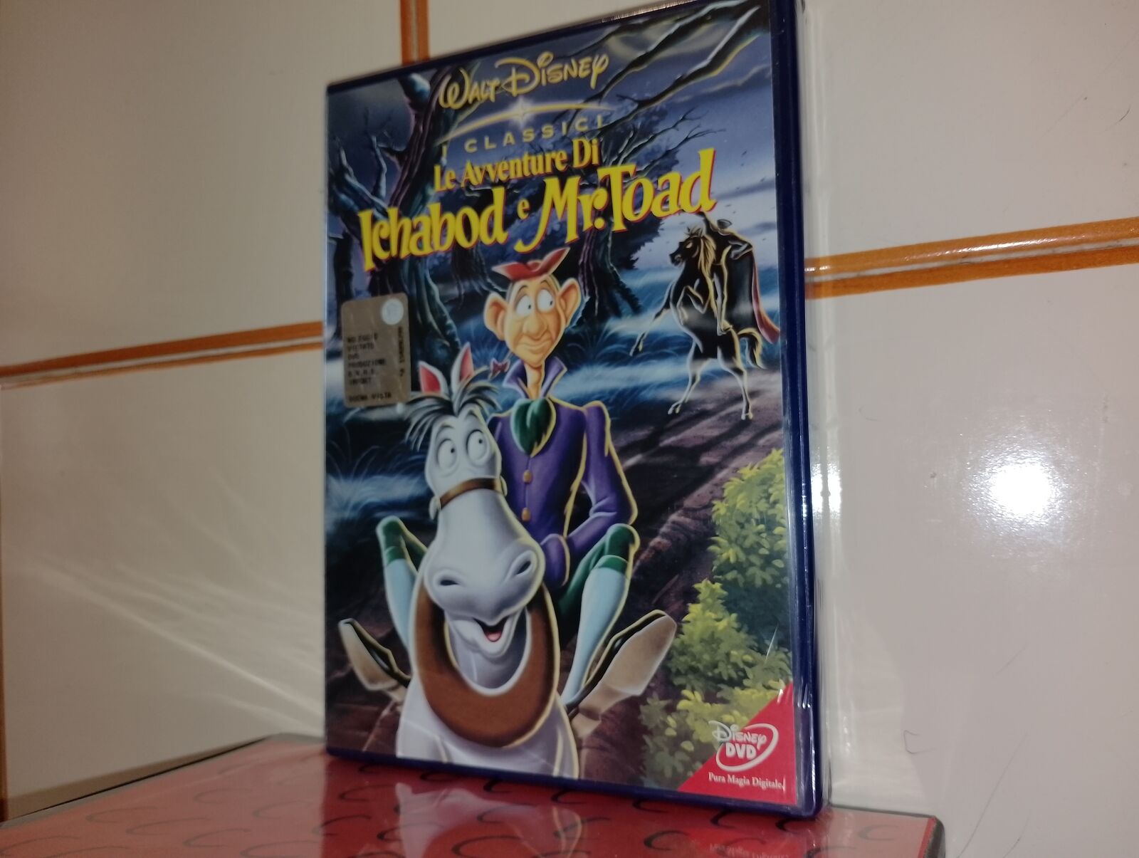 Le Avventure Di Ichabod E Mr. Toad - Ologramma Tondo Dvd Nuovo
