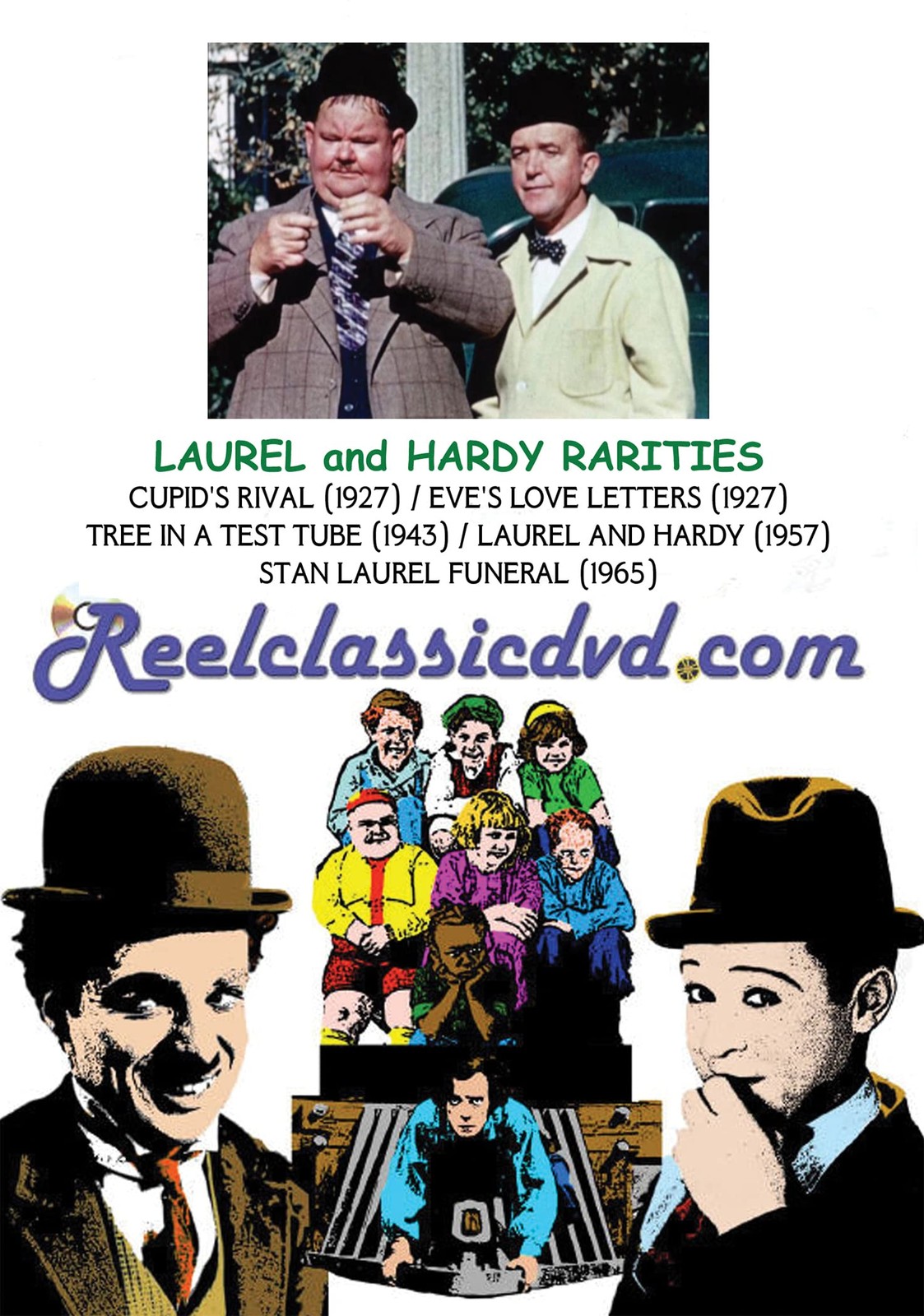 LAUREL and HARDY RARITIES 1927 - 1965 (DVD)