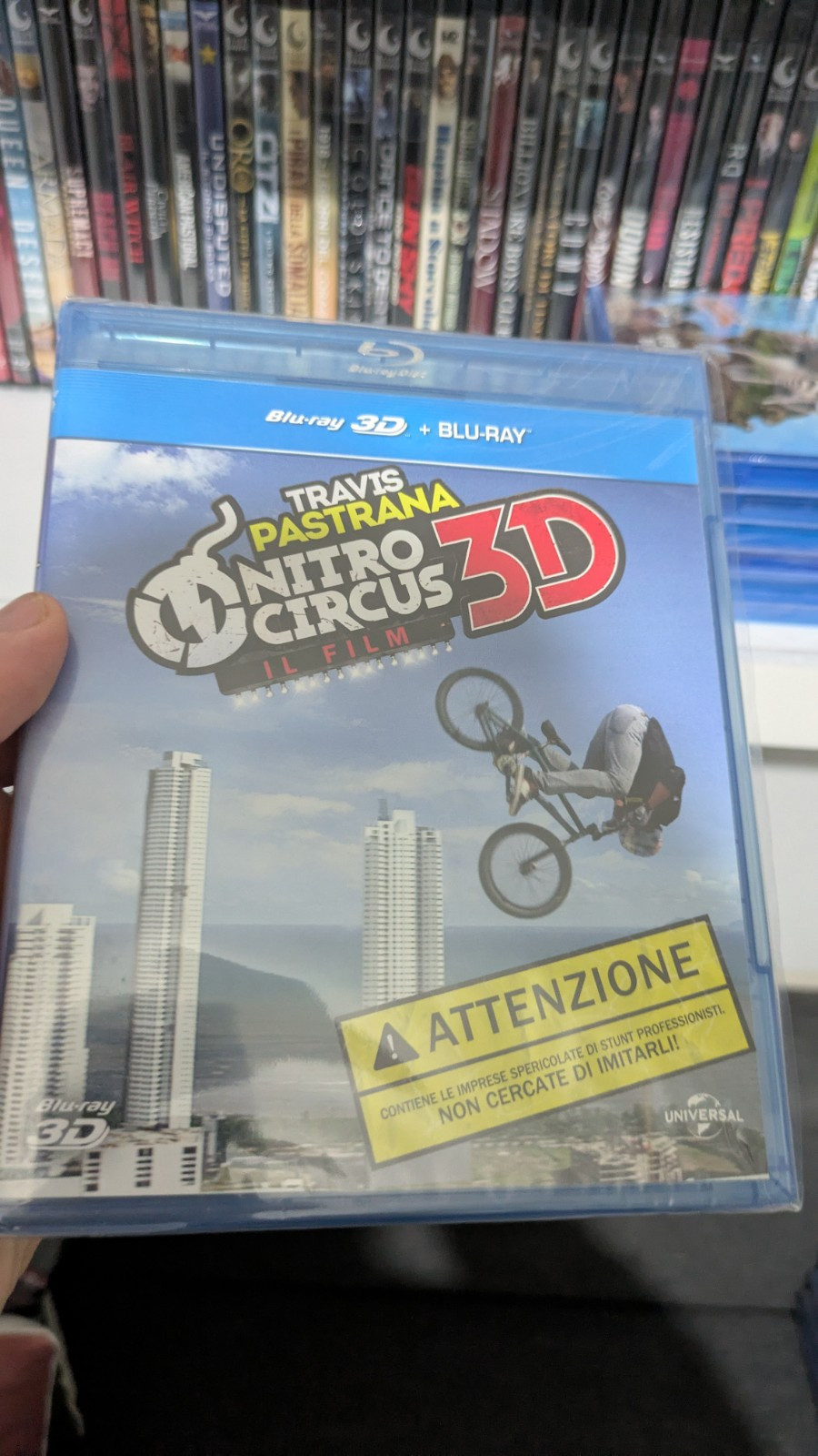 Blu Ray NITRO CIRCUS 3D  Travis Patrana (Blu Ray 3D+Br) Sport - Motori Sigillato