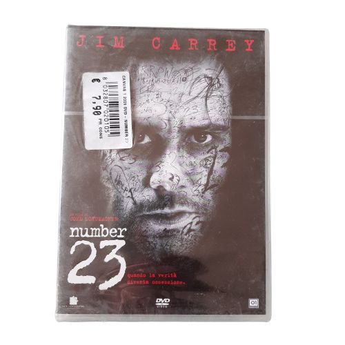 FILM DVD NUMBER 23 DI JIM CARREY Italiano  Nuovo Sigillato