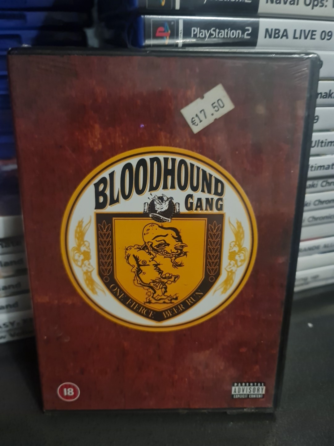 BLOODHOUND GANG ONE FIERCE BEER RUN DVD RATED 18 MUSIC