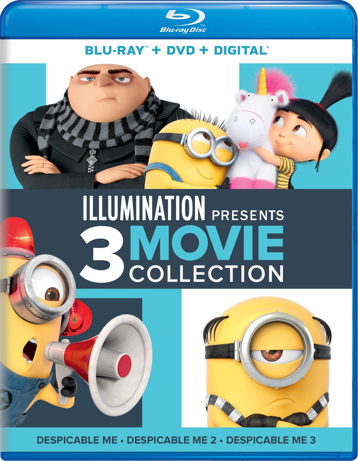 Illumination Presents: 3-Movie Collection (Despicable Me / Despicable  (Blu-ray)