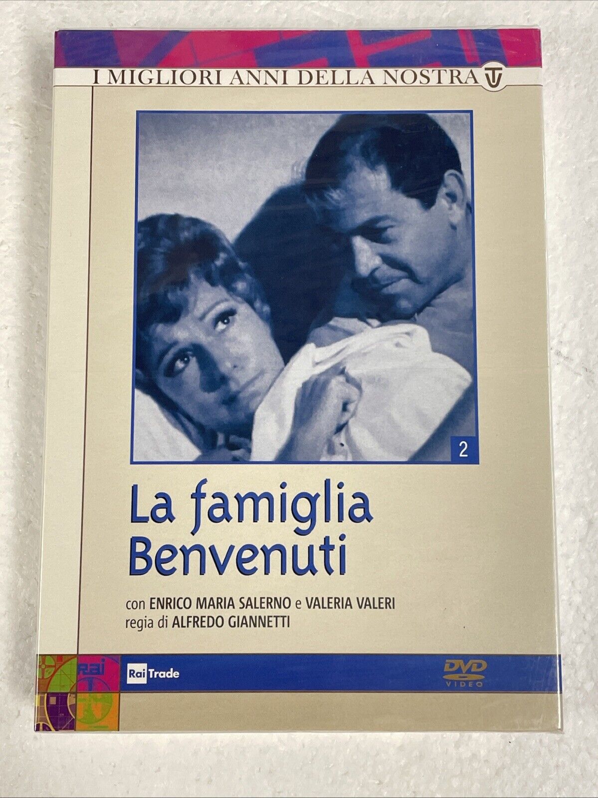 LA FAMIGLIA BENVENUTI - 2 (1969) cofanetto 3 dvd - nuovo,sigillato - Videorai