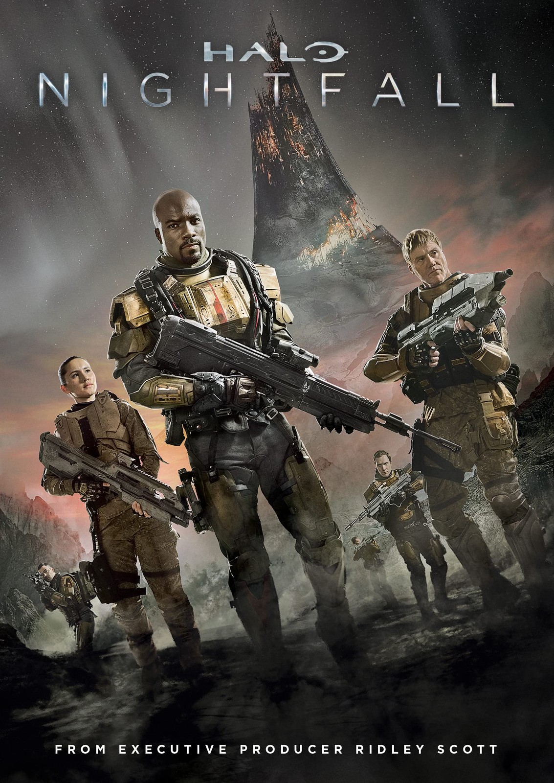 Halo: Nightfall (DVD) Mike Colter Steven Waddington Christina Chong Luke Neal