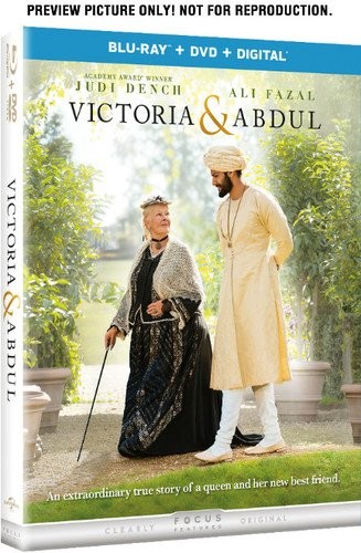 Victoria & Abdul (Blu-ray) Judi Dench Ali Fazal Eddie Izzard Adeel Akhtar